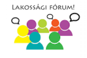 lakossági fórum